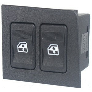 INTERRUPTOR VIDRO ELETRICO FIAT UNO PREMIO ELBA 84> FIORINO 95> DUPLO