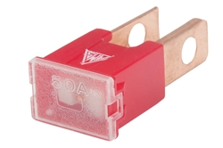 FUSIVEL HAL MIDI MACHO 50A VERMELHO
