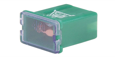 FUSIVEIS MIDI FEMEA PERFIL BAIXO FORD/GM MODERNO 40A VERDE