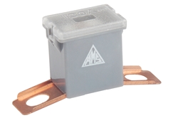 FUSIVEL MEGA MACHO LATERAL ELEMENTO CURTO 120A CINZA