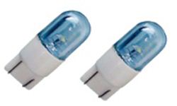 LED ESMAGADO GRANDE 12V AZUL (PAR)