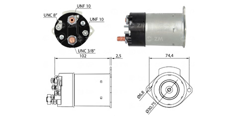 AUTOMATICO PT C10 OPALA CARAVAN 4/6 CIL 12V PART DELCO