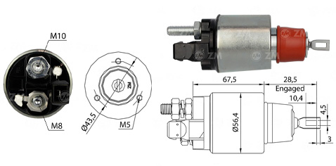 AUTOMATICO PT FORD CARGO/F250 12V BOSCH