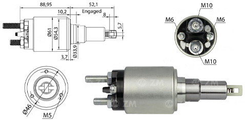 AUTOMATICO PT SCANIA SERIE 5 04> 24V BOSCH