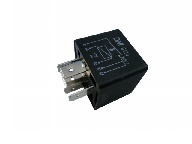 RELE AUXILIAR S/ SUP 2X20A 12V