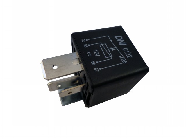 RELE AUXILIAR 70A C/SUPORTE