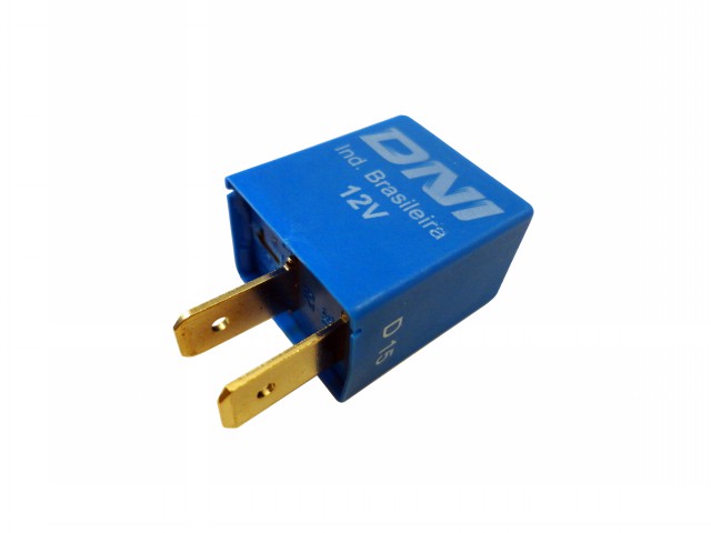 MINI RELE AUXILIAR S/ SUP 12V 2 TERM FIAT UNO 94>