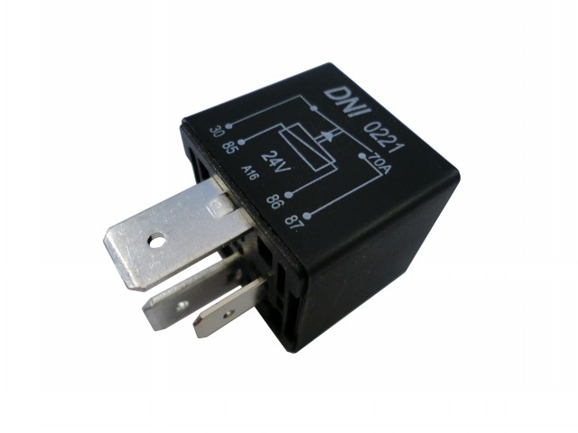 RELE AUXILIAR S/ SUP 70A 24V