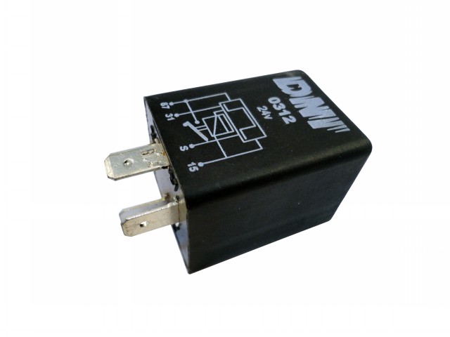 RELE TEMPORIZADOR PARADA SOLICITADA S/ SUP 24V 4 T