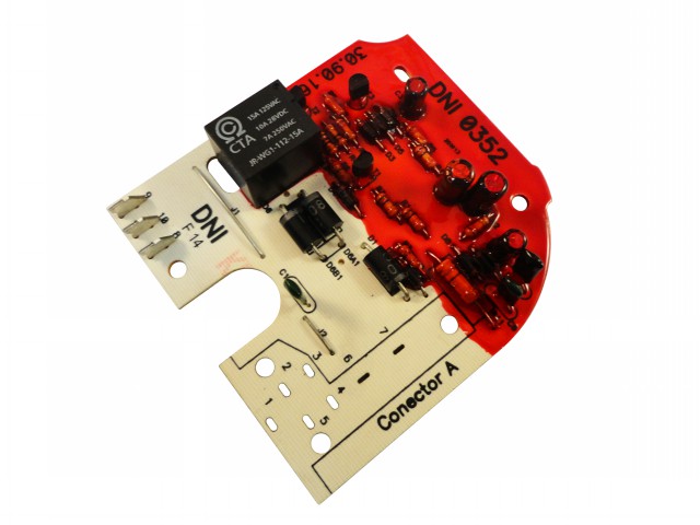 PLACA MOTOR LIMPADOR 7 LINHAS 12V 5  S10