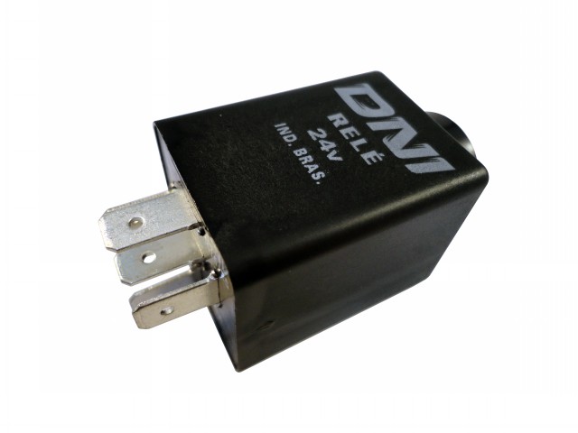 RELE PARADA SOLIC 5T S/SUP 24V COM BUZZER ONIBUS