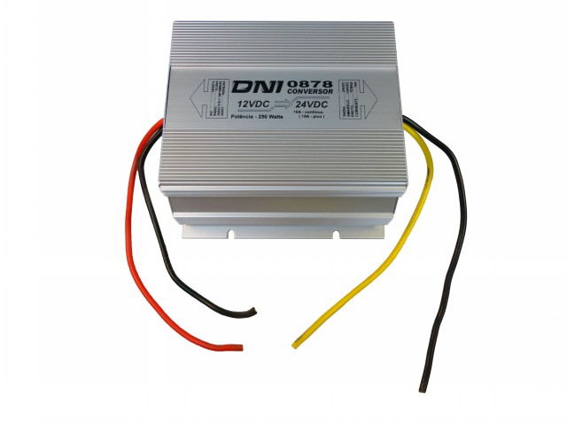 CONVERSOR DE 12V P/ 24V  250 WTS