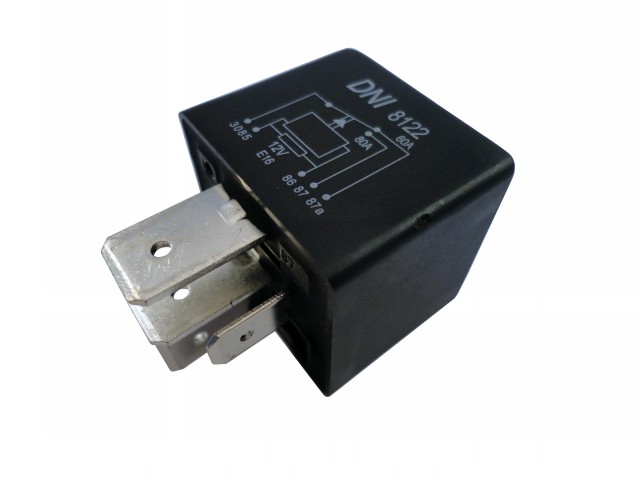 RELE AUXILIAR REVERSOR 12V 80A 5T