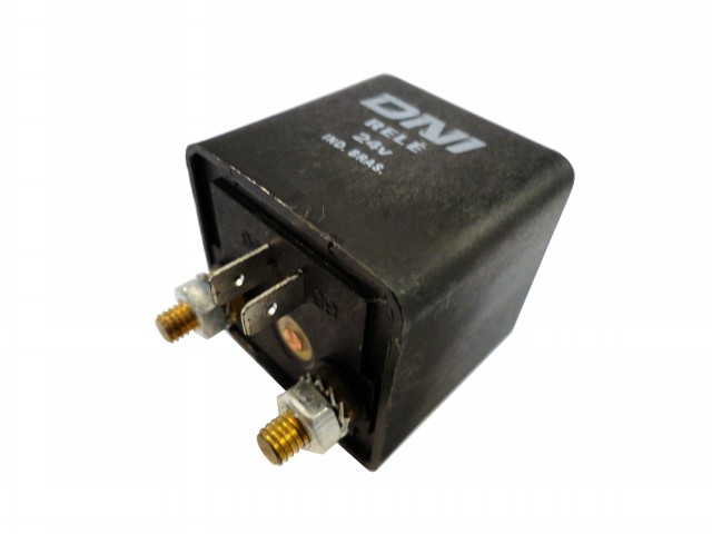 RELE AUXILIAR BLOQUEIO DE PART P/  ALARME C/ SUP 24V