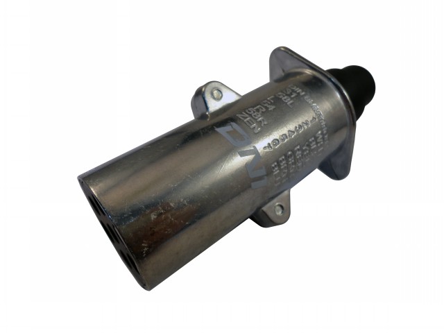 TOMADA ALUMINIO REDONDA 7P MACHO