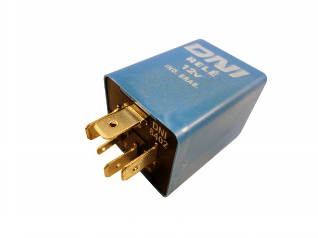 RELE TEMPORIZADOR S/ SUP 12V 5TERM AZ