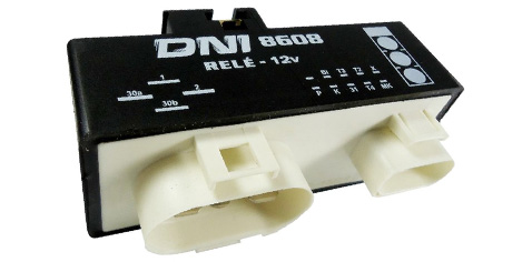 RELE ELETROVENTILADOR 14 TERMINAIS S/SUPORTE VW GOLF 2.3 V5 93> BORA AUDI A3 96> 12V
