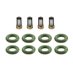 KIT FILTRO P/BICO INJETOR VEICULOS 4 BICOS BOSCH
