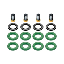 KIT FILTRO P/BICO INJETOR VEICULOS 4 BICOS MULTI POINT CITROEN GM VW