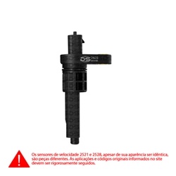 SENSOR VELOCIDADE GM COBALT AGILE 1.4 8V SPIN 1.8 8V 13> S10 2.4 8V 12> 4 PULSOS 3 VIAS