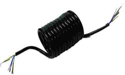 CHICOTE ESPIRAL 7 FIOS C/TUBO NYLON 6,5MM