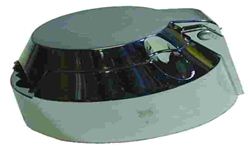 TOMADA PLASTICA P/CARRETINHA 6P FEMEA CROMADA