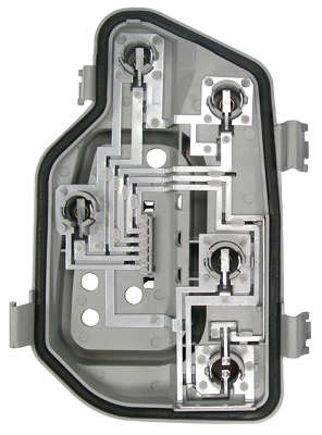 CIRCUITO LANTERNA TS VW POLO 03>14 LADO DIREITO