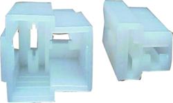 KIT CONECTOR 2 VIAS 6.3MM MACHO-FEMEA COMPLETO C/TERMINAL
