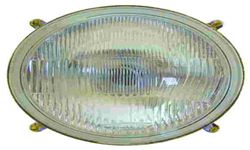 FAROL DIANTEIRO MF REDONDO C/ 4 PRESILHAS FIXACAO