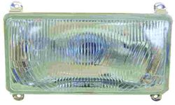 FAROL DIANTEIRO MF RETANGULAR C/4 PRESILHAS FIX