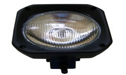 FAROL TRATOR CBT QUADRADO C/ LAMPADA H3 24V