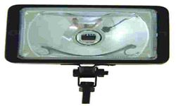 FAROL AUXILIAR/MILHA RETANGULAR 156X94MM FERRO
