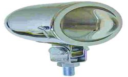 FAROL OLHO BOI CROMADO 60MM