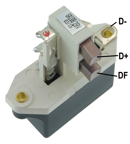 REGULADOR VOLT GA-0018 C/ESCOVAS 25MM 24V