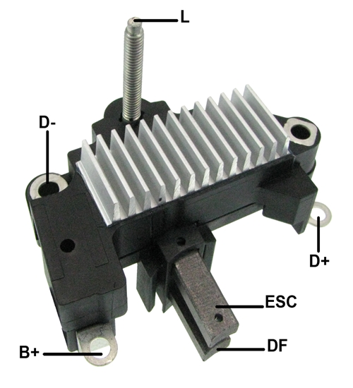 REGULADOR VOLT 14V PRESTOLITE VW GOL 1.6 1.8 2.0 98> FORD ESCORT ZETEC 1.6 RANGER (AUTOLATINA)