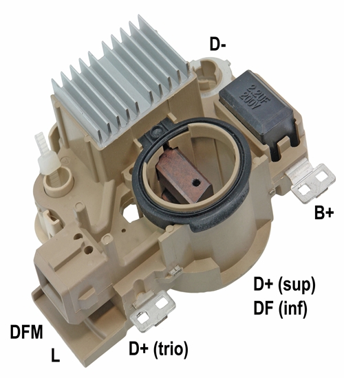 REGULADOR VOLT FORD COURIER 96>99 FIESTA 99>00 MITSUBISHI IR IF ALTERNADOR