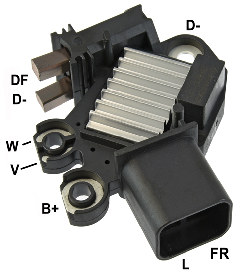 REGULADOR VOLT VA 14V HYUNDAI HB20 1.6 16V I30 09> VELOSTER 12> KIA SOUL CERATO 1.6 16V <09