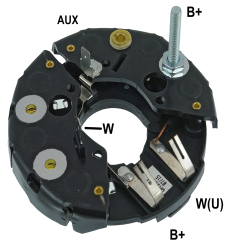PLACA RETIFICADORA J.DEERE TD.BOSCH 70A