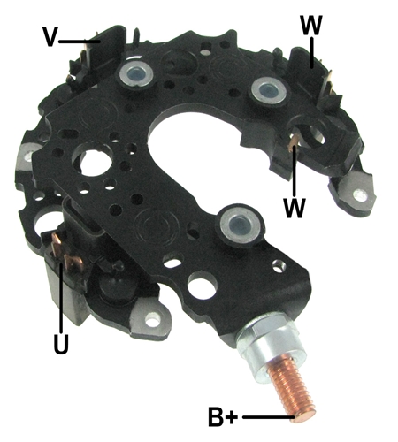 PLACA RETIFICADORA FORD NOVO KA SE PLUS 1.0 MOTOR TI VCT 15>16