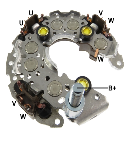PLACA RETIFICADORA DODGE JOURNEY 36 V6 14 GM S10 FLEX 2.5 SIDI ECOTEC 15> FIAT 500 1.4 MULTIAIR
