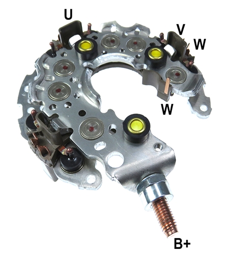 PLACA RETIFICADORA 150A DENSO FORD FOCUS 05> ECOSPORT 10> DURATEC