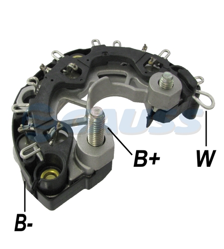 PLACA RETIFICADORA GM VECTRA 2.0 96>97 ZAFIRA 01> 2.2 CELTA 00> ASTRA CORSA 1.6 06> S10 PICK UP 1.0