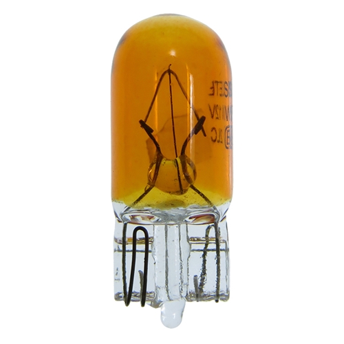 LAMPADA ESMAGADA GRANDE 12V 5W AMARELA