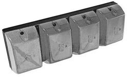 CONJUNTO C/4 LANTERNAS RETANGULARES GF-0110