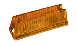 LENTE LATERAL/TOPO P/FURGOES AMBAR (GL-1072)