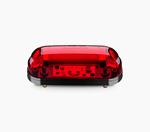 LANTERNA DELIMITADORA LED BIVOLT SAIDA FIOS VERMELHA