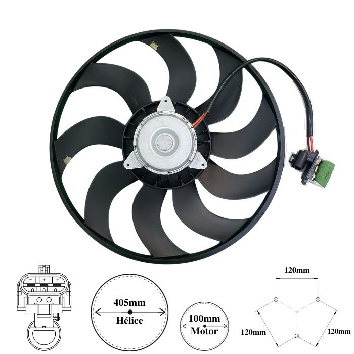 ELETROVENTILADOR GM COBALT ONIX PRISMA SONIC SPIN TRACKER 11> 1.0 1.4 1.6 1.8 FLEX 9 PAS C/AR