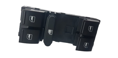 INTERRUPTOR VIDRO ELETRICO QUADRUPLO AMAROK TIGUAN PASSAT B6 B7 06>14 JETTA MK5 MK6 07>14 12V