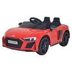 MINI CARRO ELETRICO 12V AUDI R8 SPYDER LICENCIADO VERMELHO