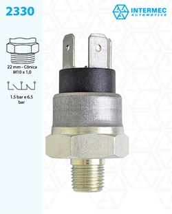 INTERRUPTOR FREIO FUSCA/BRASILIA/KOMBI 3T